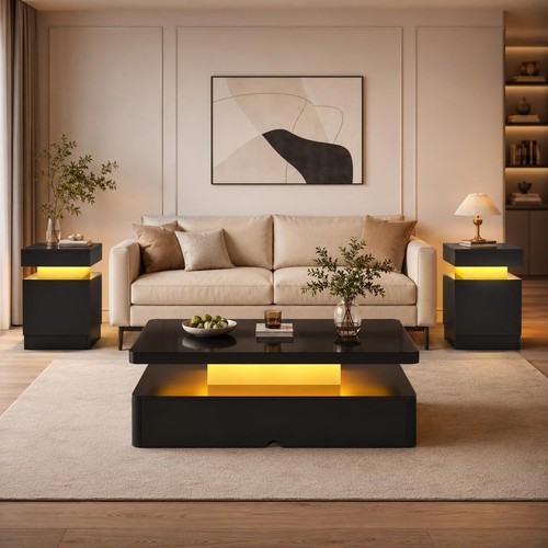 Piece living room table - 3,
