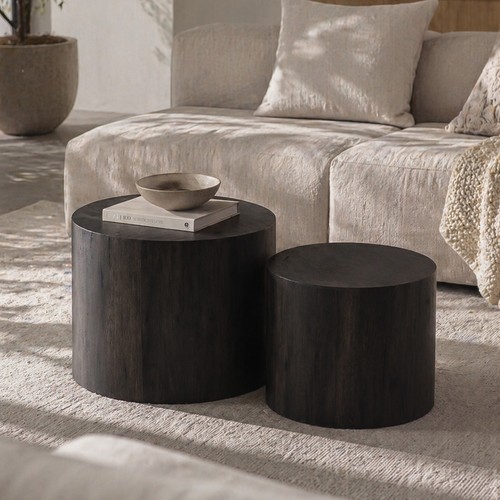 Nesting coffee table set - coffee,