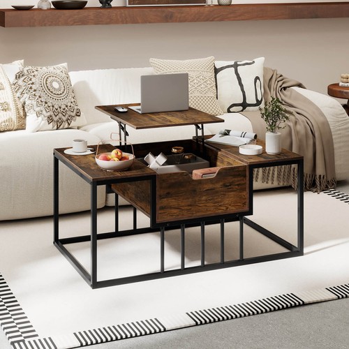 Lift top coffee table - top,