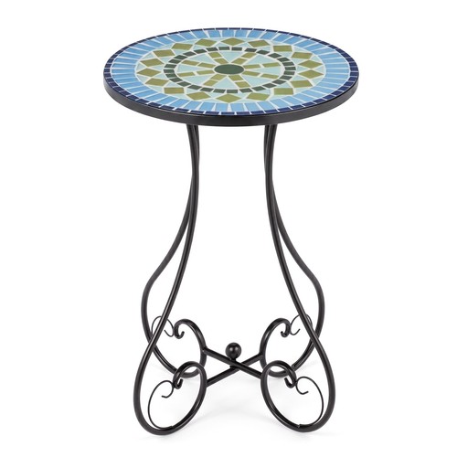 Outdoor side table - round, small